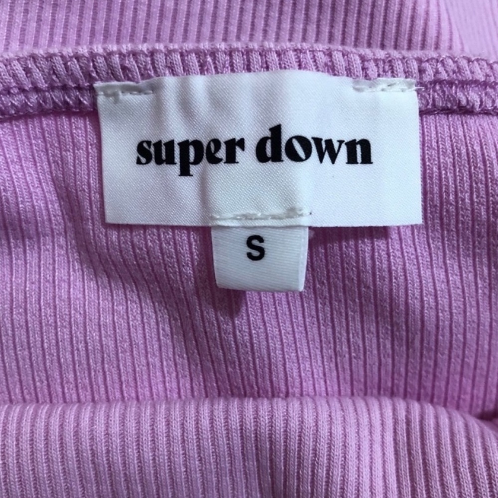 Final! Superdown Oriana Ribbed Halter Dress - Picture 7 of 7